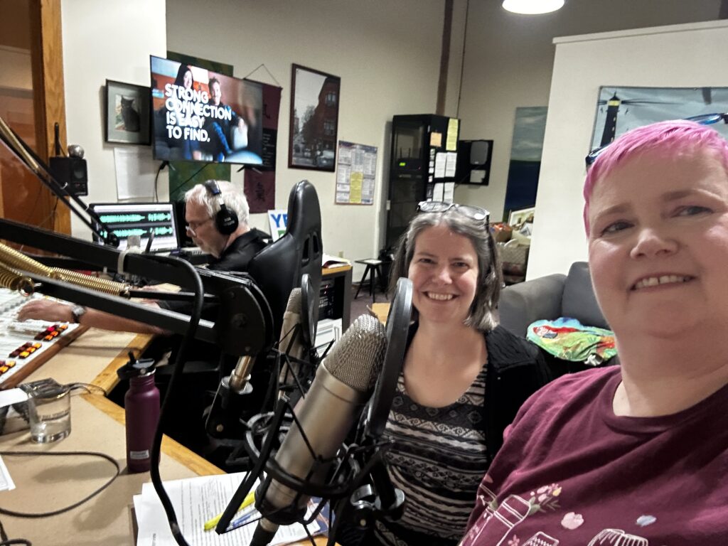 Tracy Gregoire and Sarah Woodbury talk PFAS on the WCME Midcoast Morning Buzz